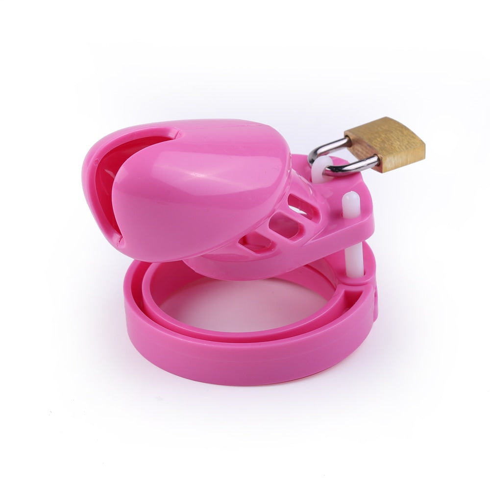 Pretty In Pink Chastity Cage