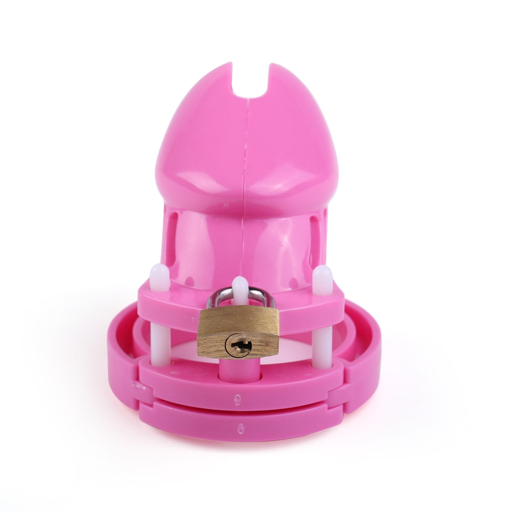 Pretty In Pink Chastity Cage