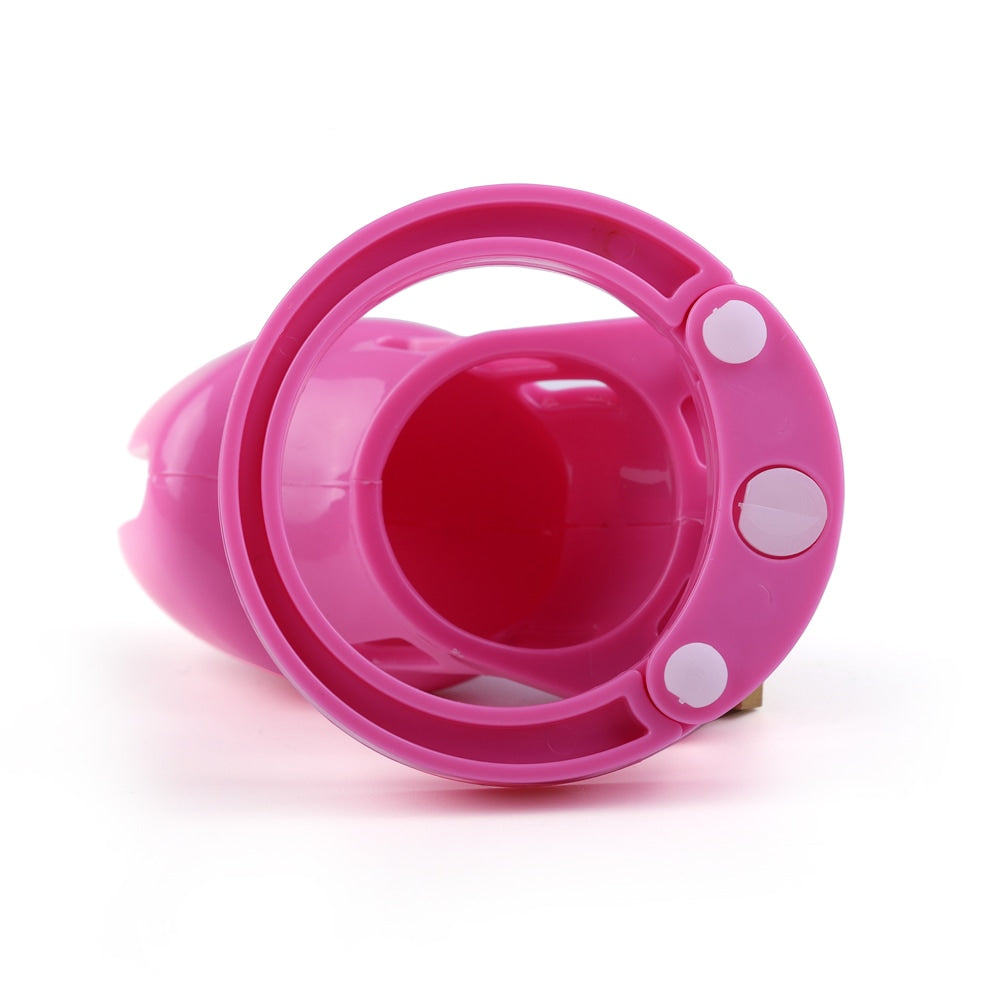 Pretty In Pink Chastity Cage