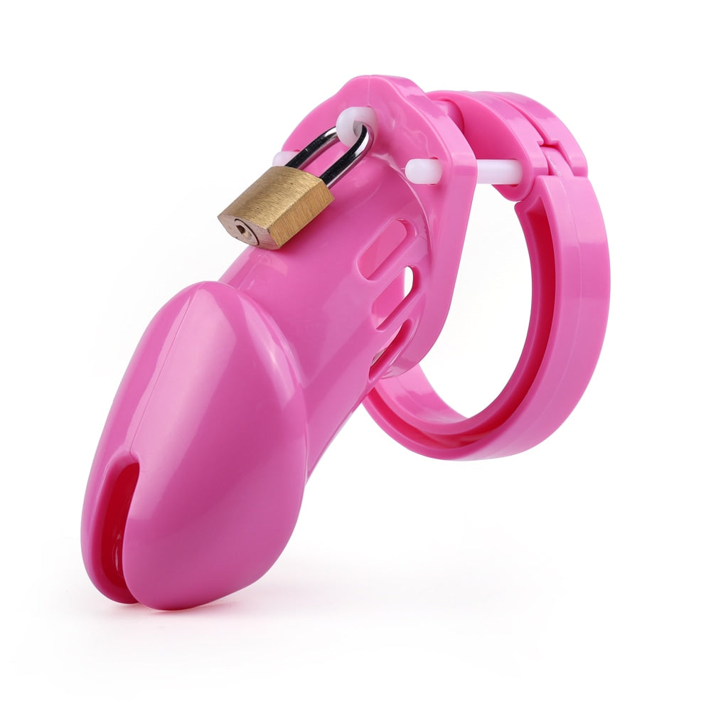 Pretty In Pink Chastity Cage