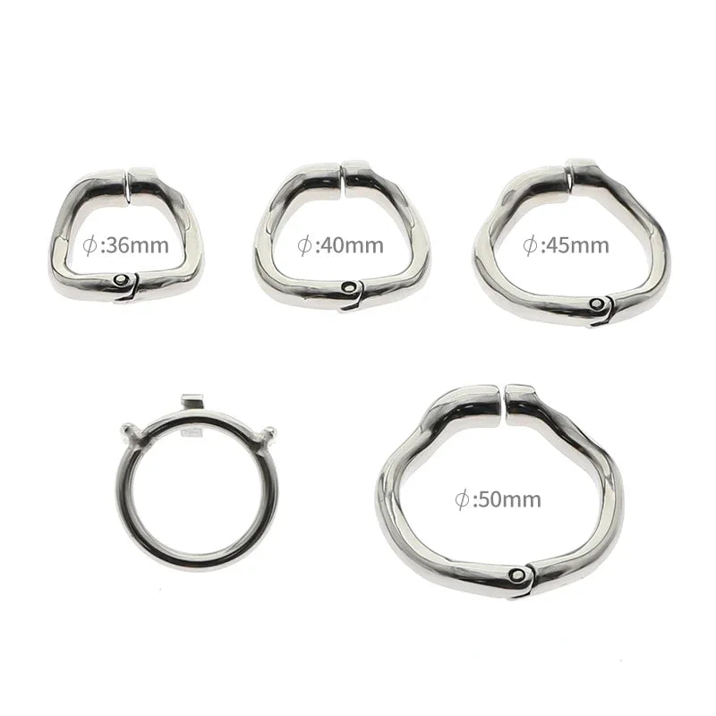 Stainless Steel Male Zero Chastity Cage