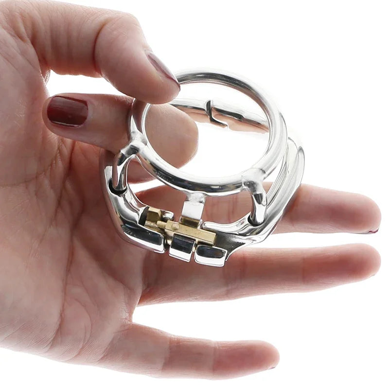 Stainless Steel Male Zero Chastity Cage