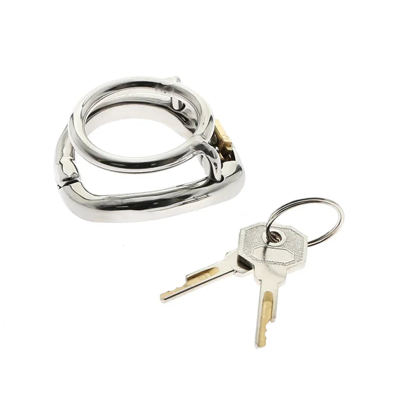 Stainless Steel Male Zero Chastity Cage