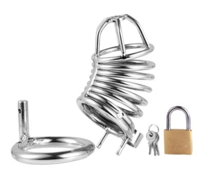 Loops Prison Stainless Steel Chastity Cage