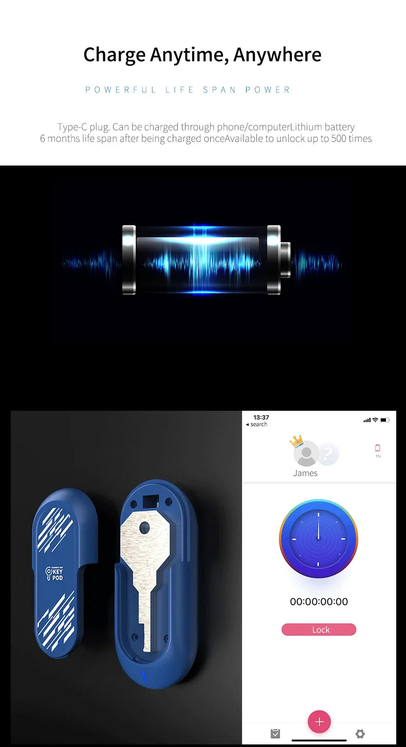 Electric Shock Vibrating Penis Chastity Cage