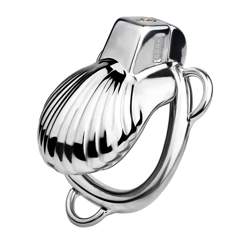 Small Sissy Shell Design Chastity Cage