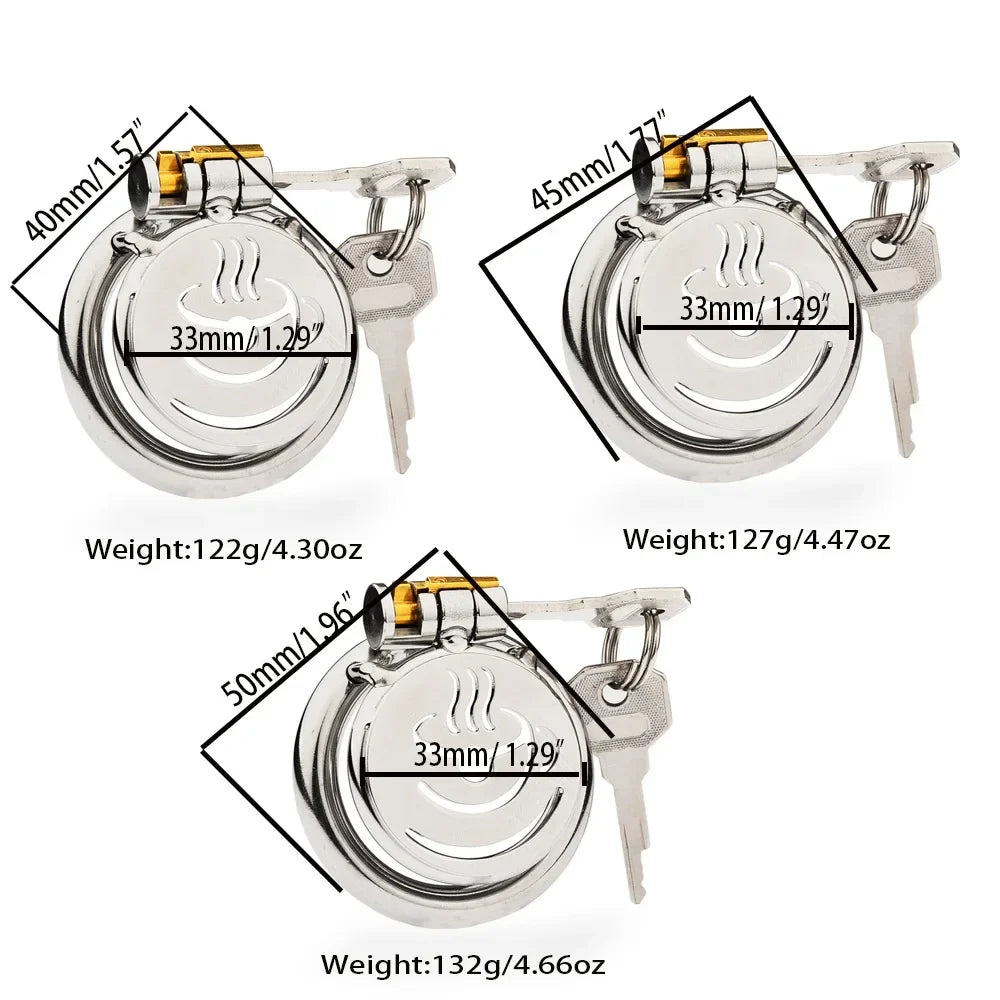 Husband Loyalty Metal Flat Cock Cage