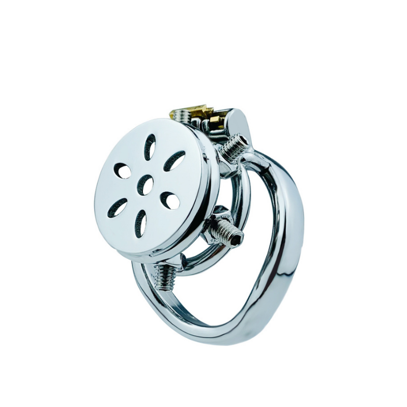 Micro Chastity Cage With Screws