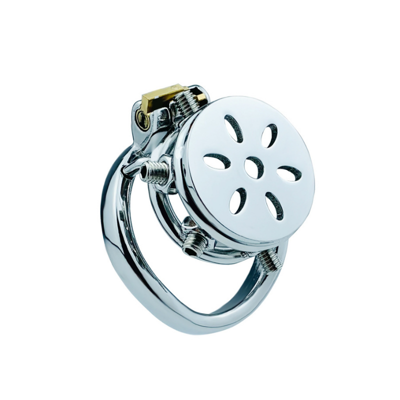 Micro Chastity Cage With Screws