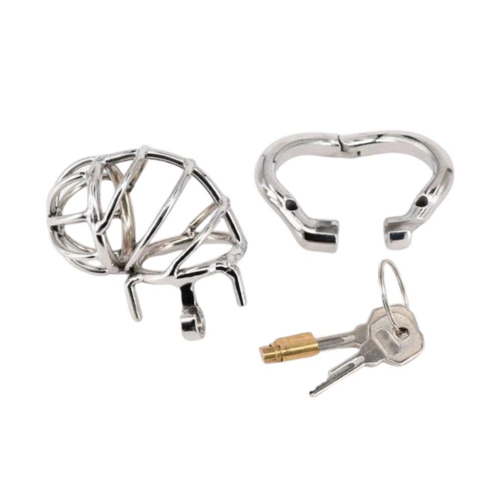Metal Chastity Device 2.36 inches long