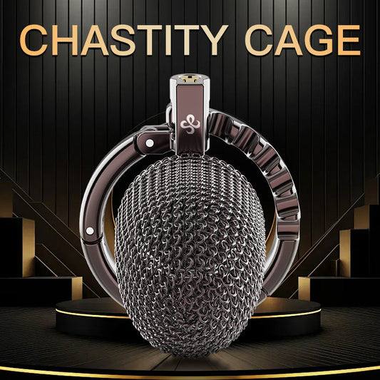 Adjustable Chainmail Chastity Cage