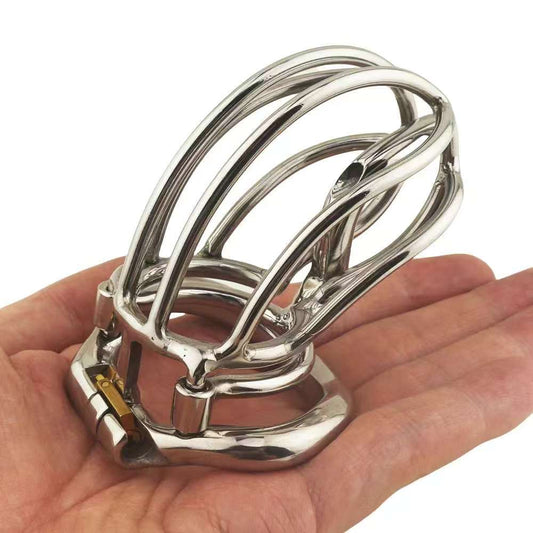 Banana Removable PA Puncture Chastity Cage