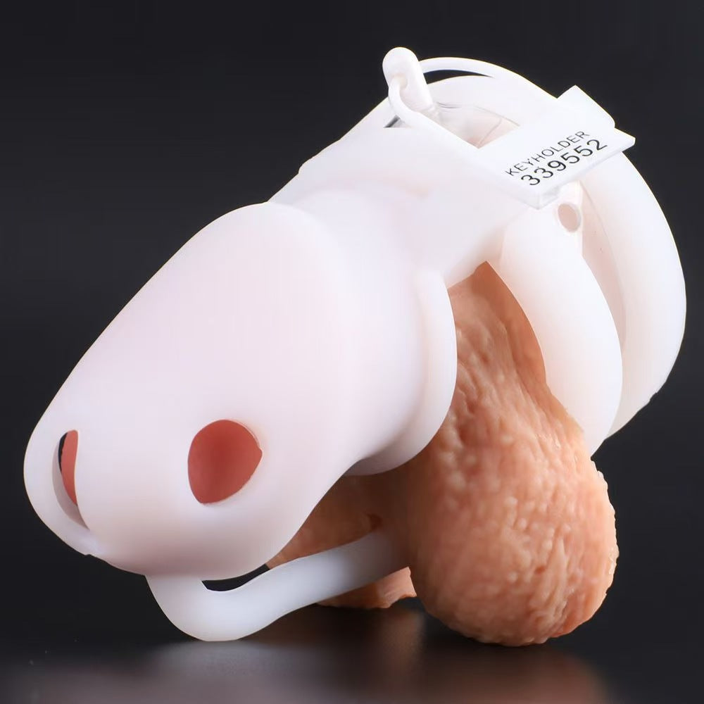 Classic Reimagined Silicone Chastity Cage 7