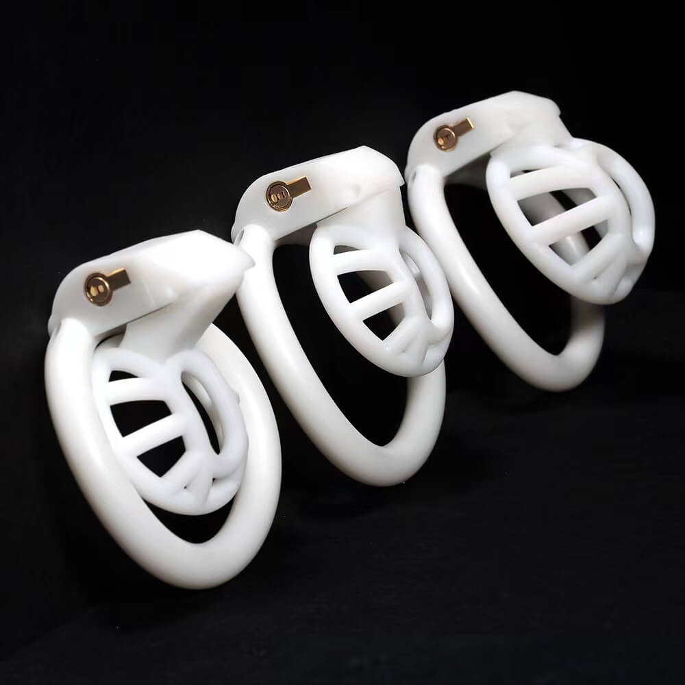 Cloud Whale Positive and Negative Chastity Cage