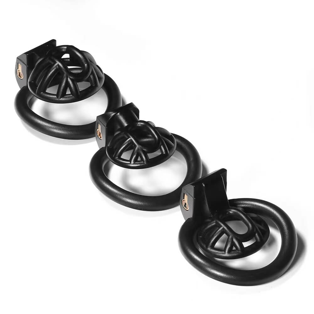 Cloud Whale Positive and Negative Chastity Cage