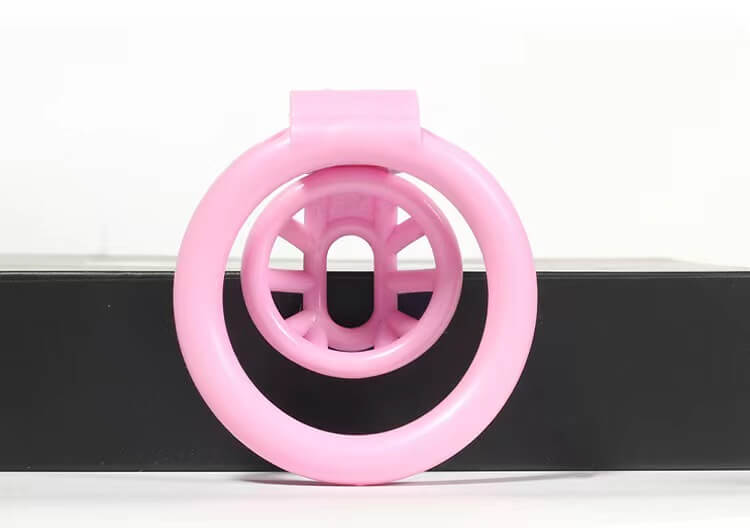 Cloud Whale Positive and Negative Chastity Cage