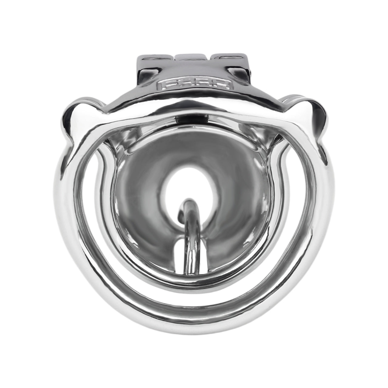 Dolphin Chastity Cage With PA Piercing  -7