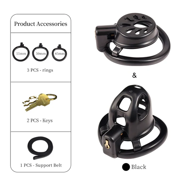 Dual Cage Chastity Set