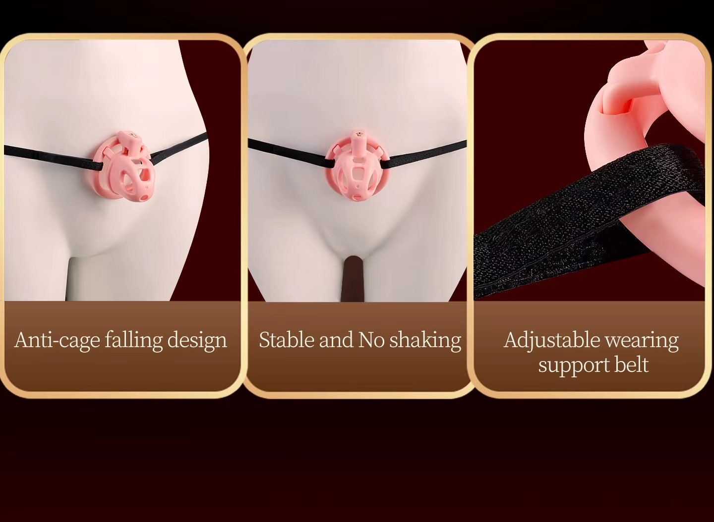 Dual Cage Chastity Set