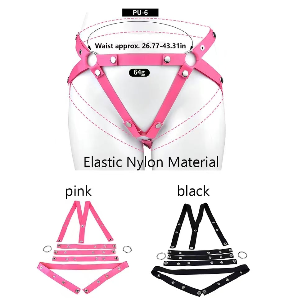 Elastic Chastity Waist Strap size