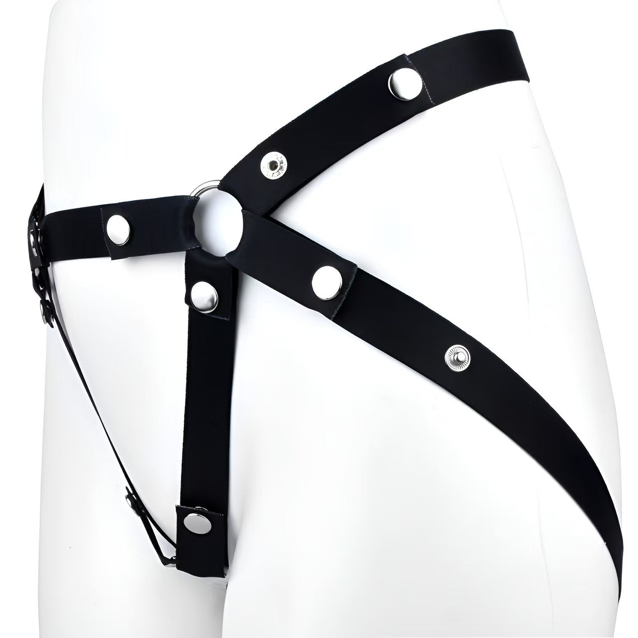 Elastic Chastity Waist Strap 3