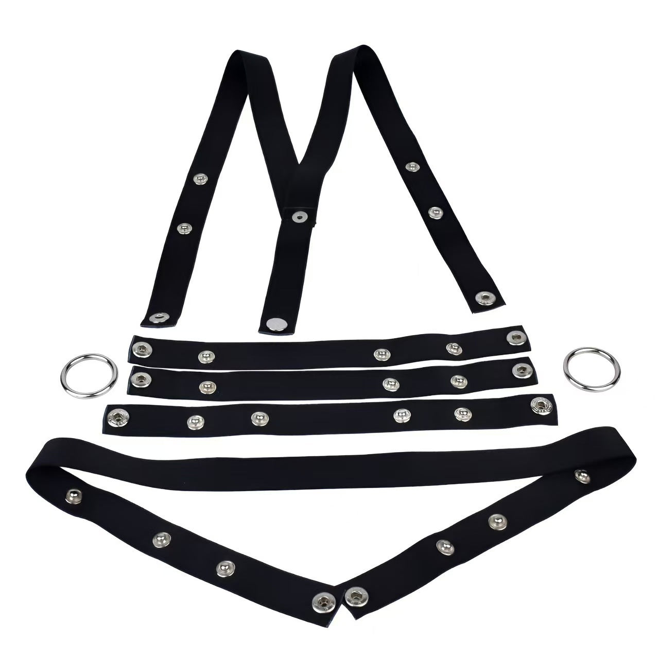 Elastic Chastity Waist Strap 4