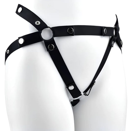 Elastic Chastity Waist Strap 1