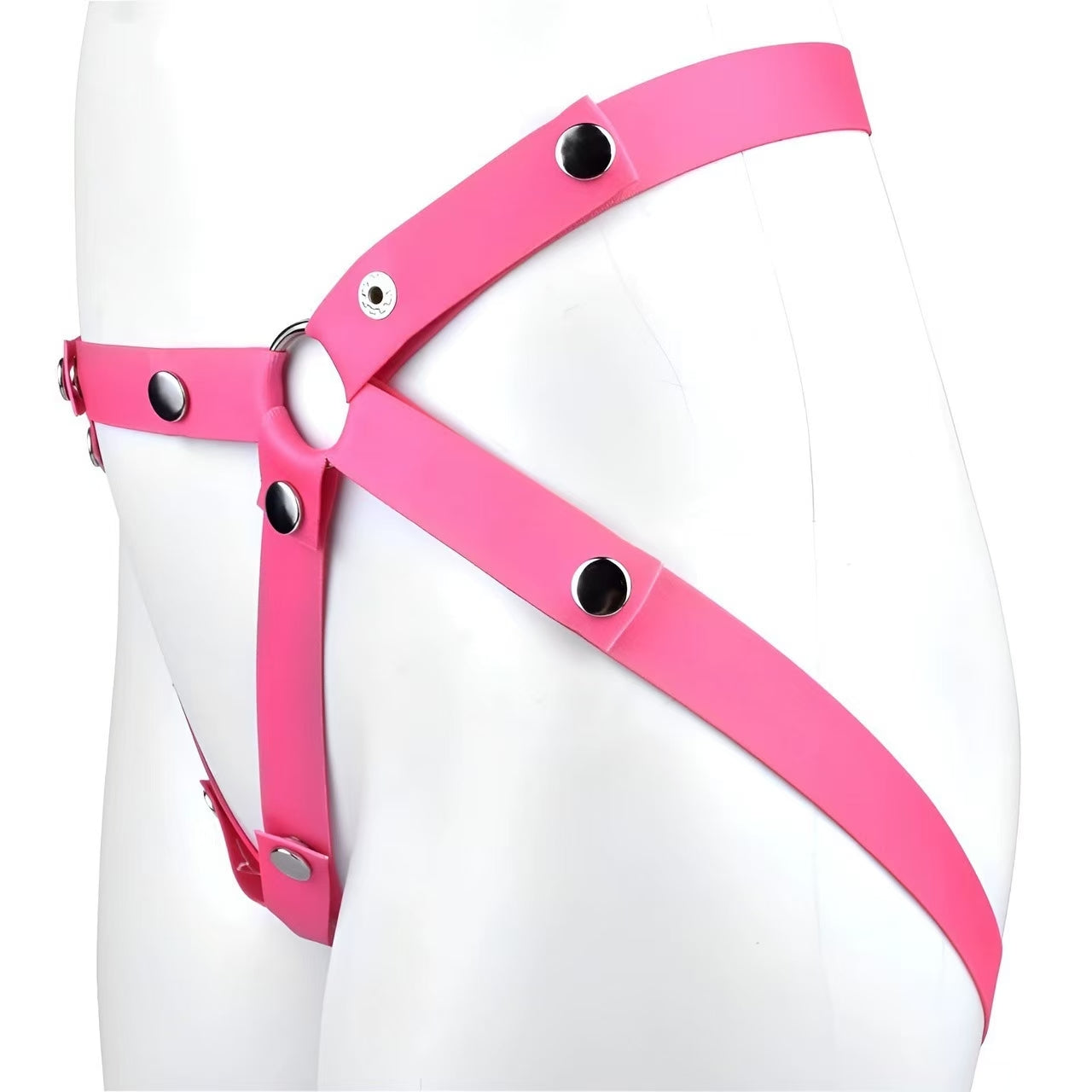 Elastic Chastity Waist Strap 8