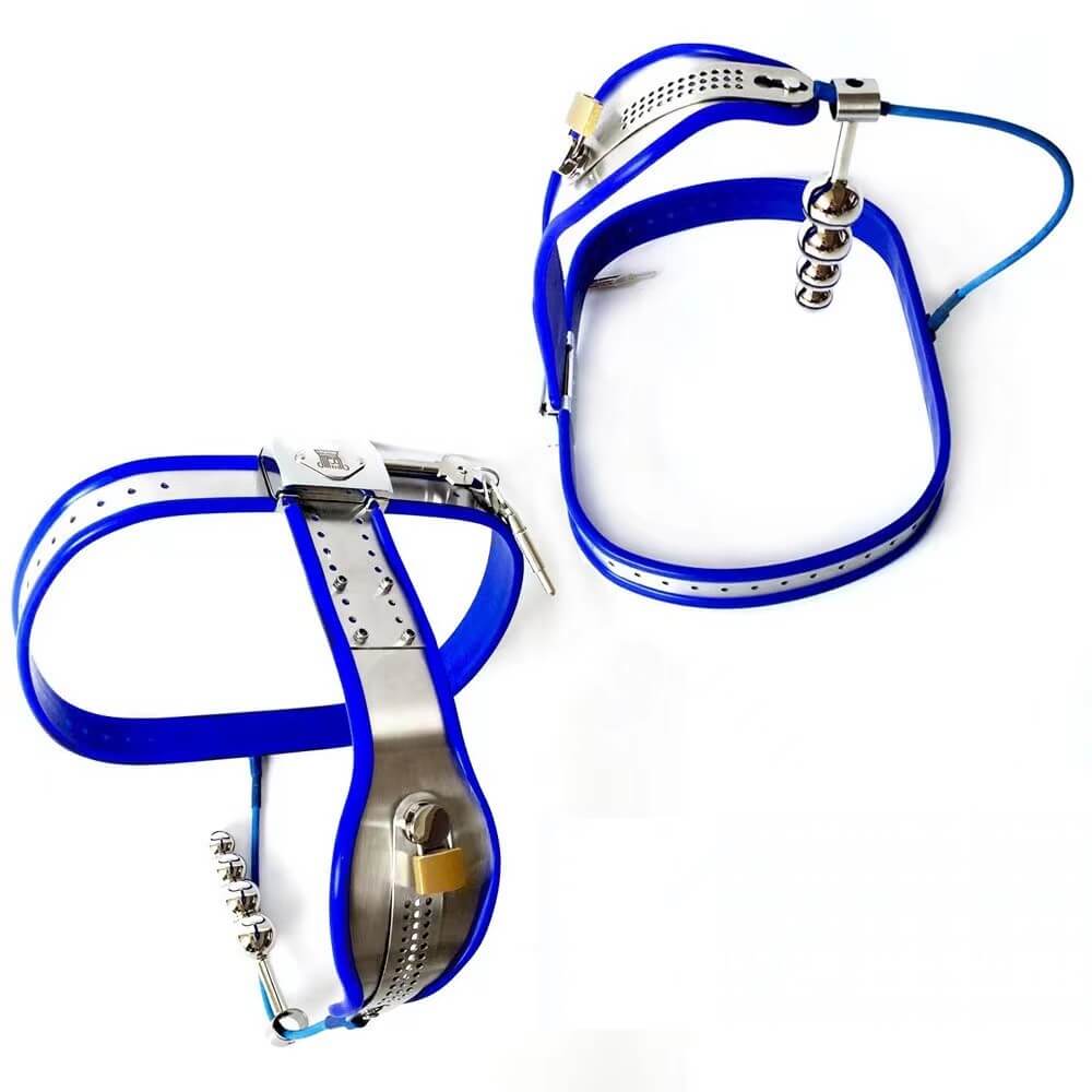 Female Adjustable Waist T Type Stainless Steel Chastity Belt