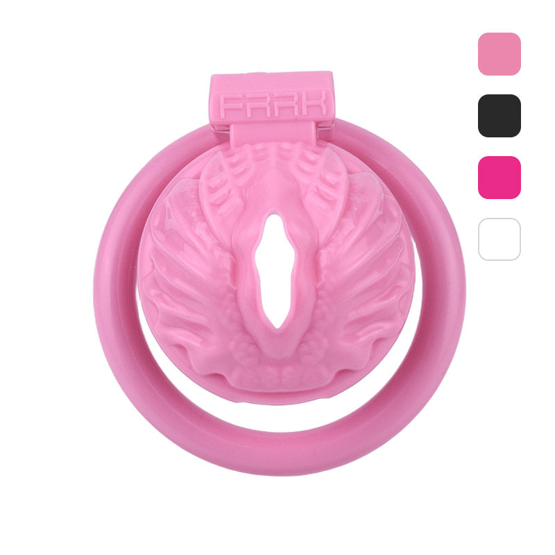 Sissy Pussy Chastity Cage Flat