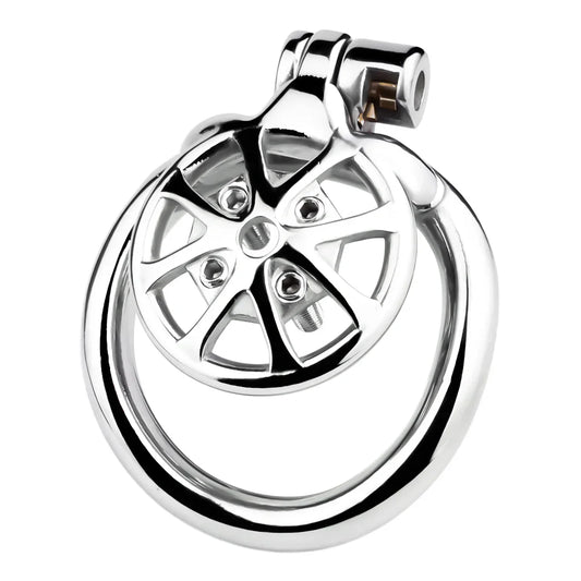 Flat Cock Cage With Spikes Removable