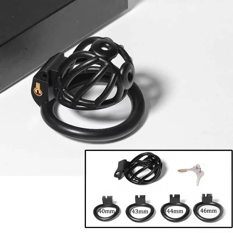 3D Printing Chastity Cage With 4 Rings