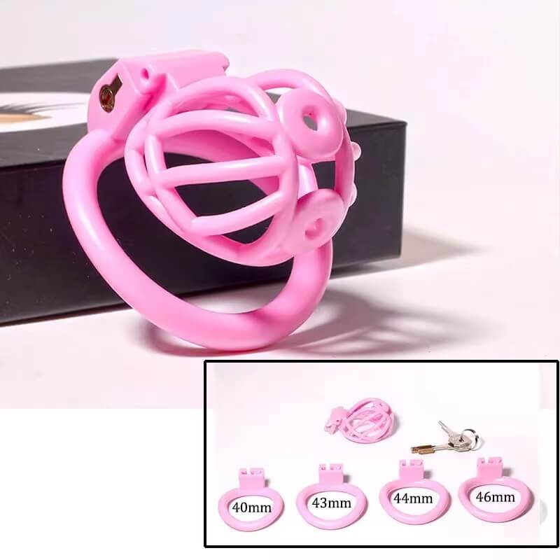 3D Printing Chastity Cage With 4 Rings