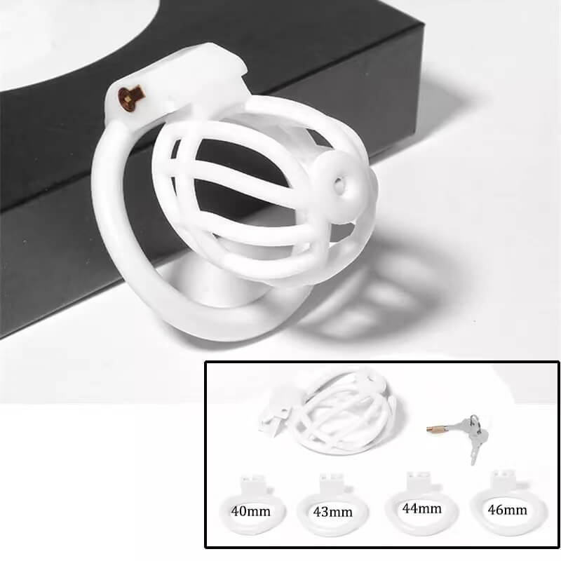 3D Printing Chastity Cage With 4 Rings