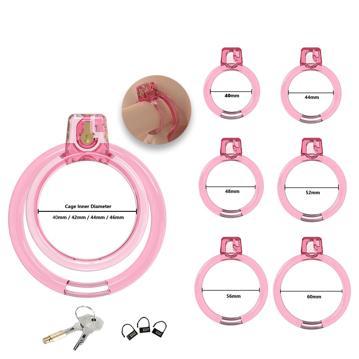 Open Breathable Cock Cage