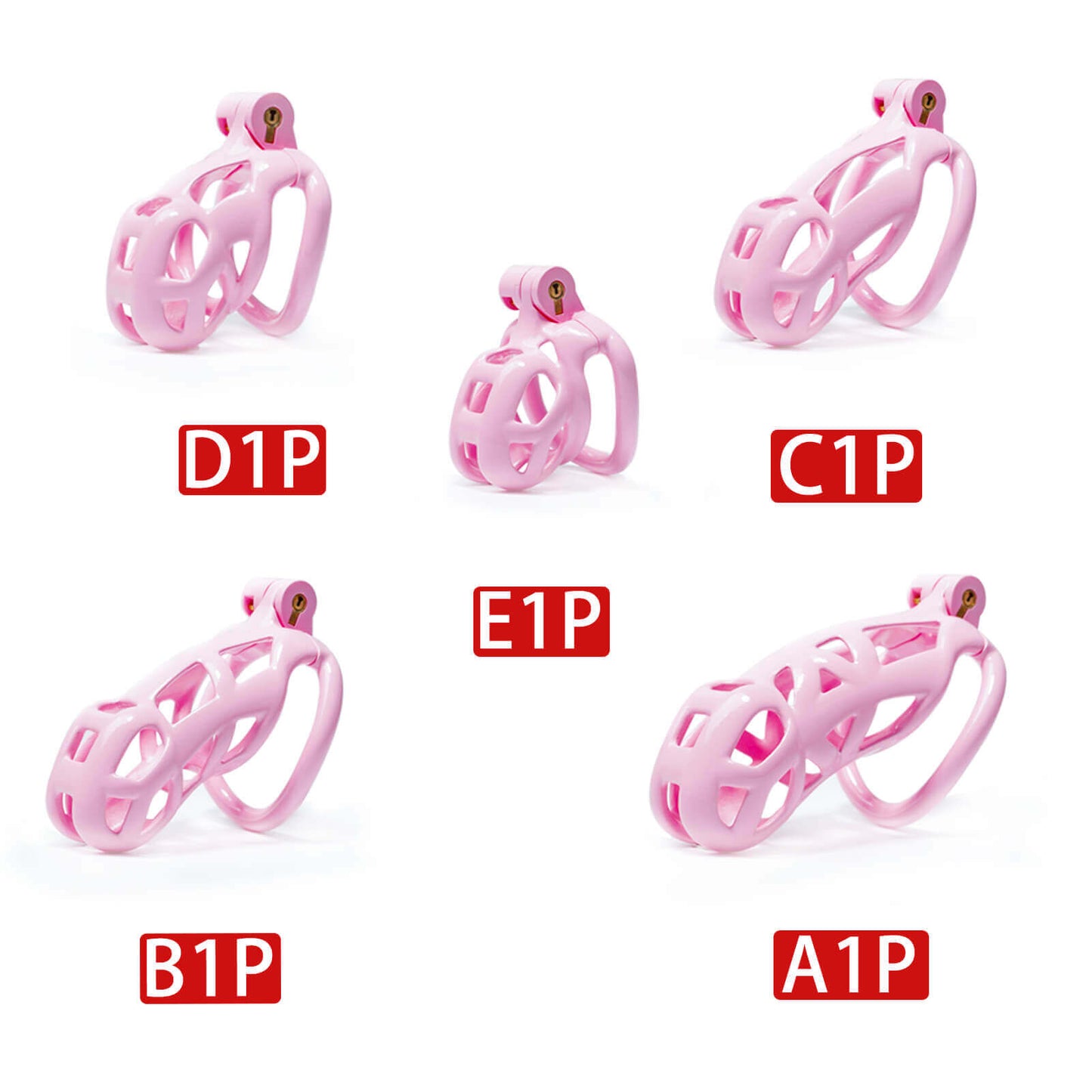 Pink Cobra Chastity Cage Kit