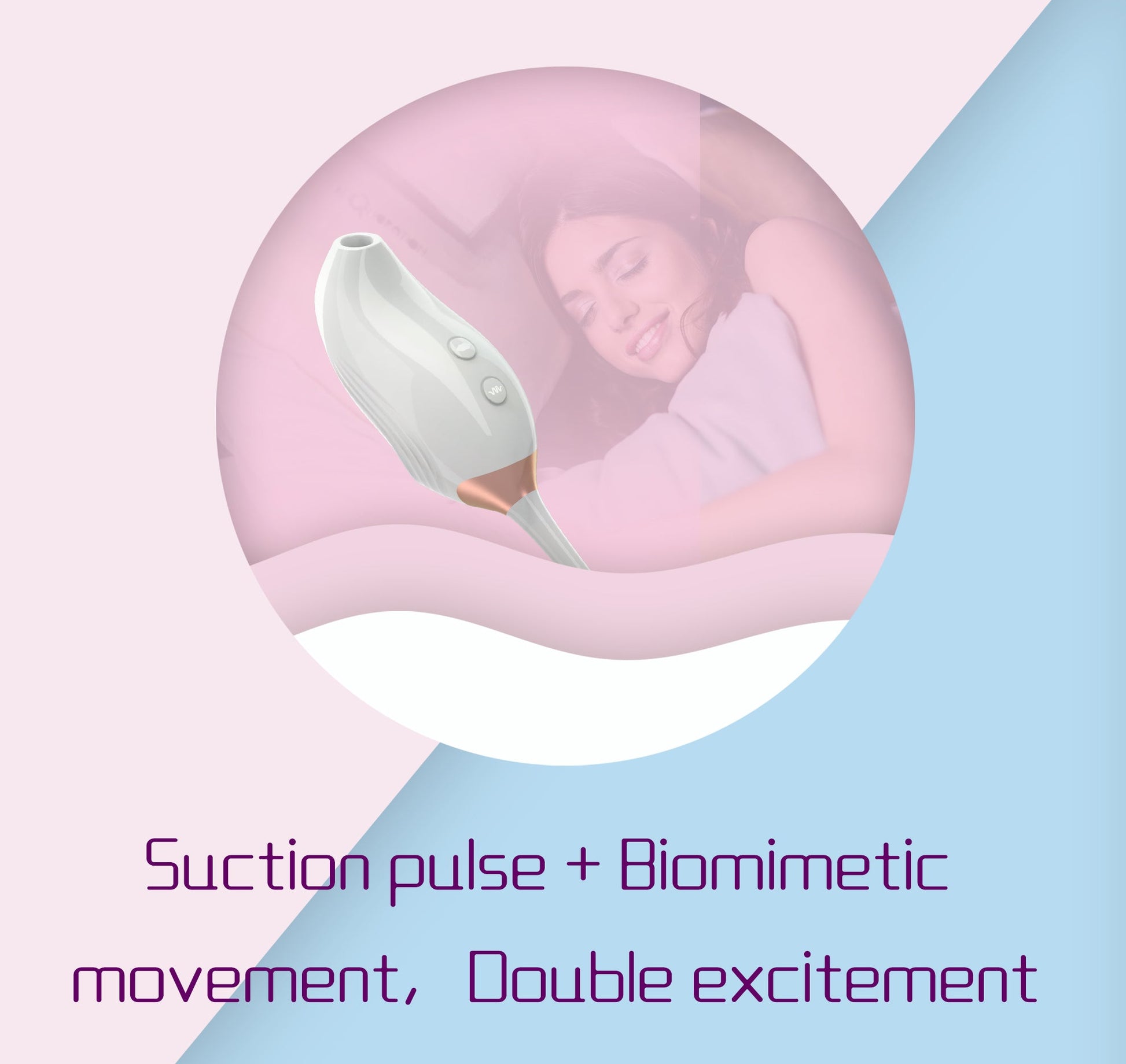 dildo vibrator App Controlled Pulse Bird Female Sucking Massager  - 5