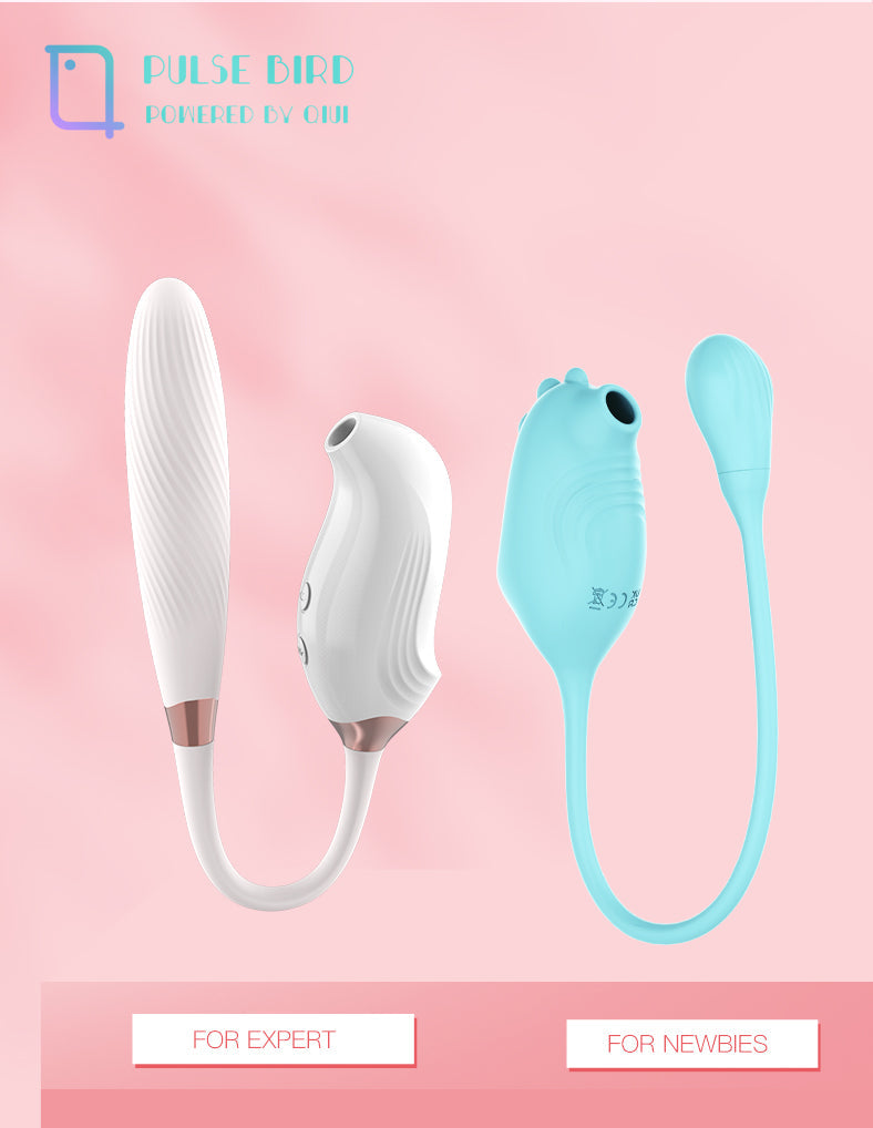 dildo vibrator App Controlled Pulse Bird Female Sucking Massager - 15