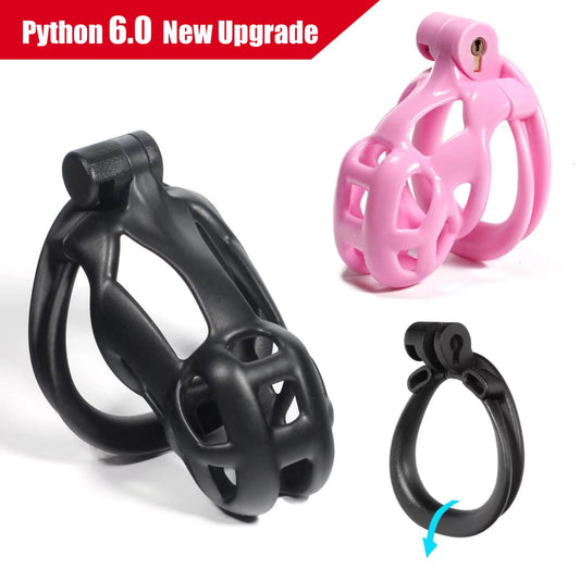 New Upgrade Python 6.0 Chastity Device Kit