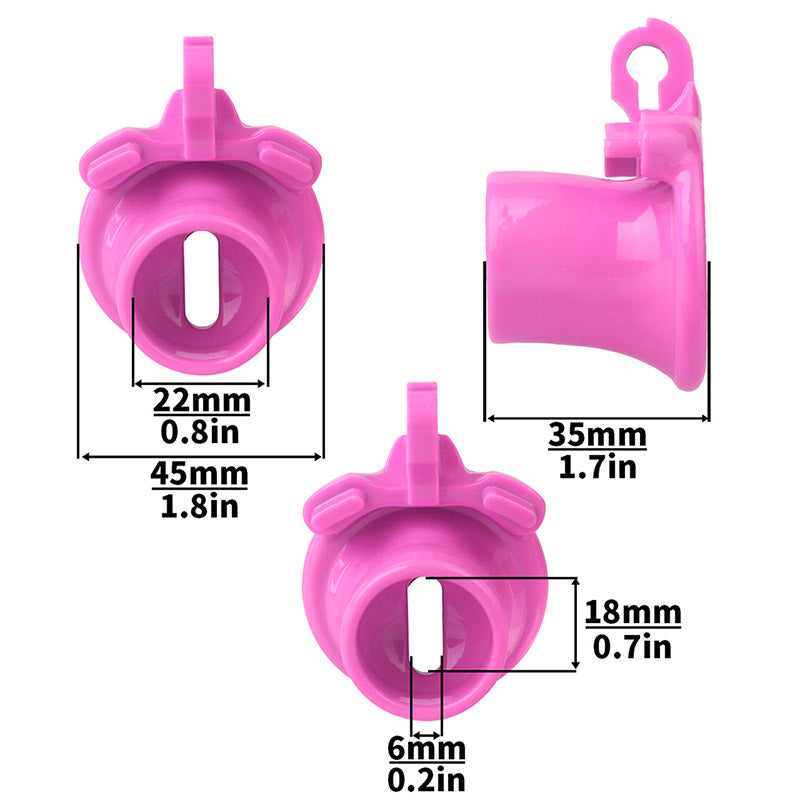 Inverted Sissy Cock Cage - size