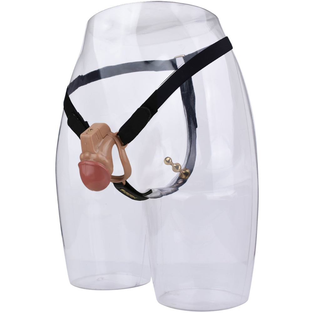 ABS Resin Simulation Penis Chastity Lock