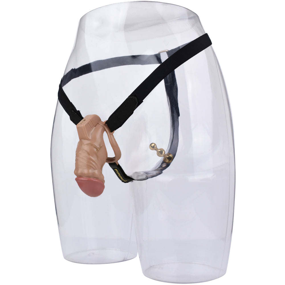 ABS Resin Simulation Penis Chastity Lock