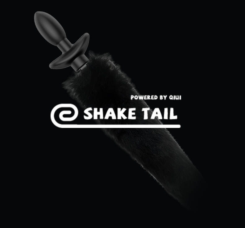 Shake Tail Shock Butt Plug Remotely