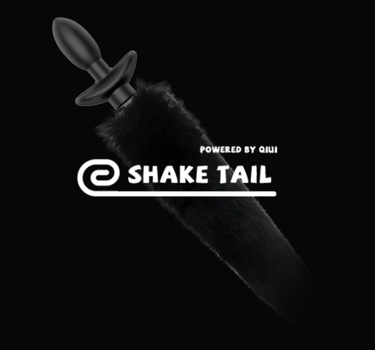 Shake Tail Shock Butt Plug Remotely
