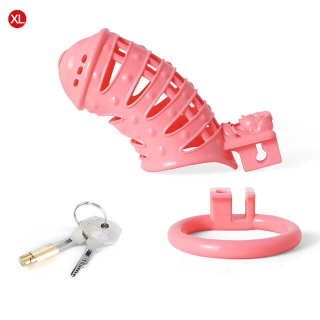 Pink Sissy Spiked 3D Printing Pussy Vaginal