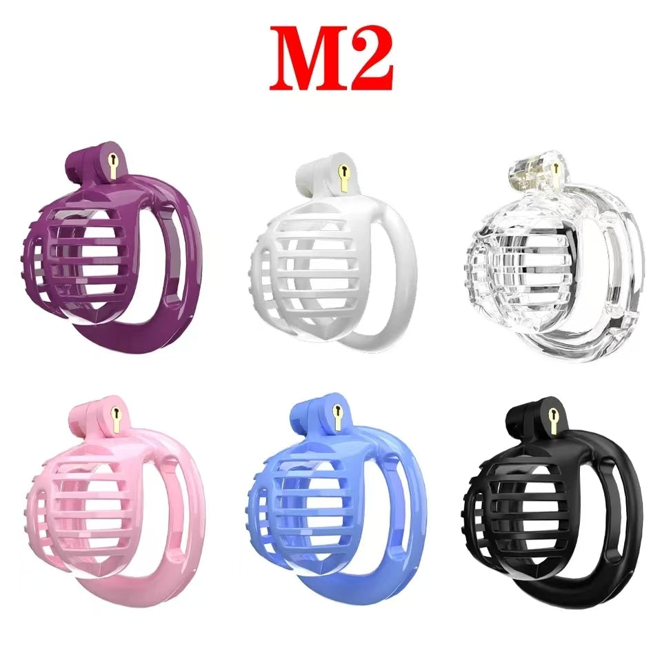 Small Chastity Cage 5 with Catheter Colors to choose