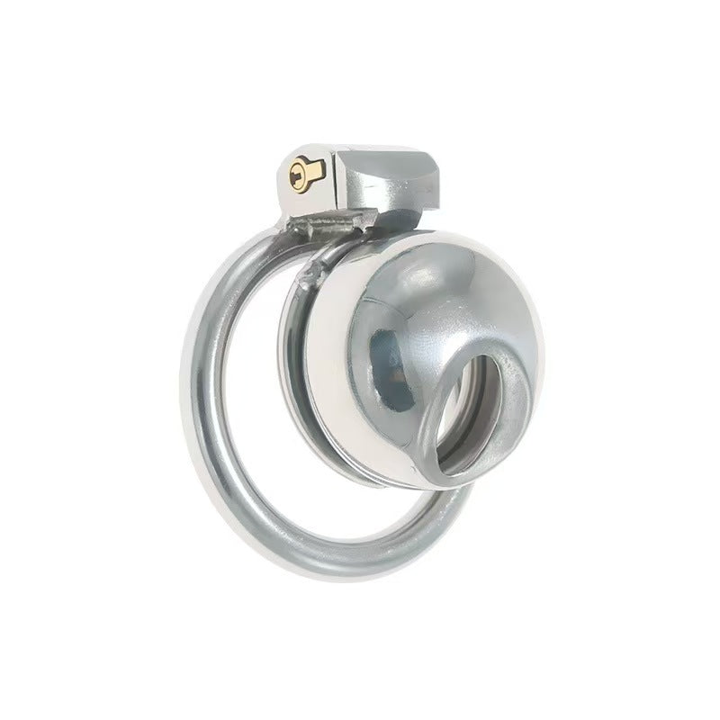 Small Chastity Cage Steel Easy To Pee -2