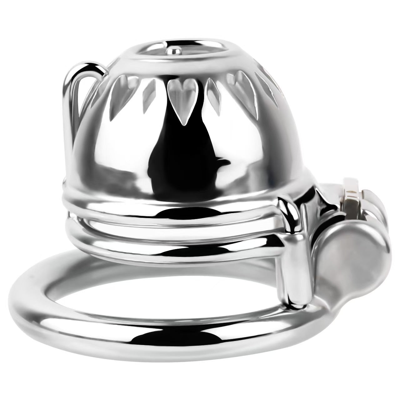 Small Chastity Cage with PA -4