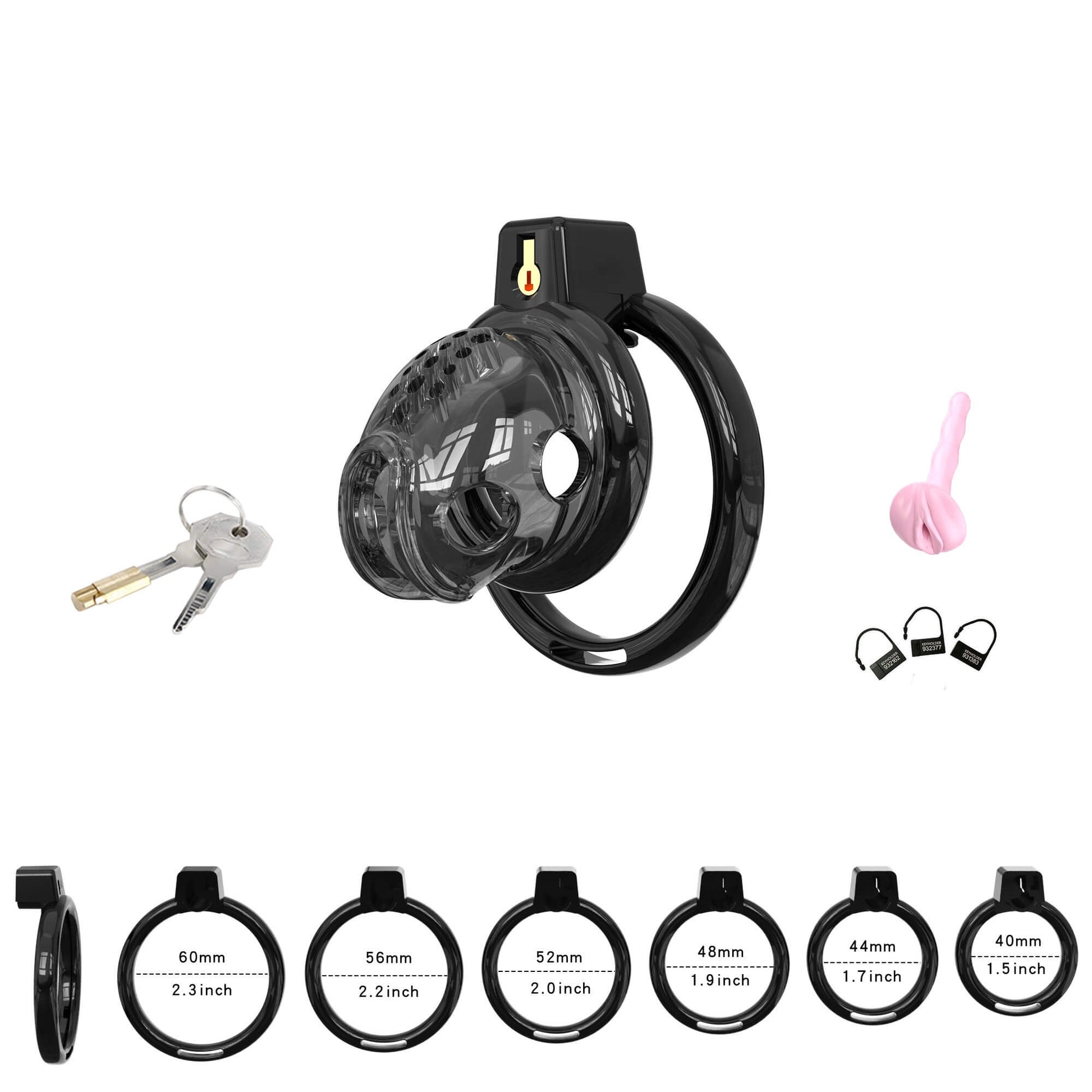 Soft Cage For Permanent Chastity Bondage -11