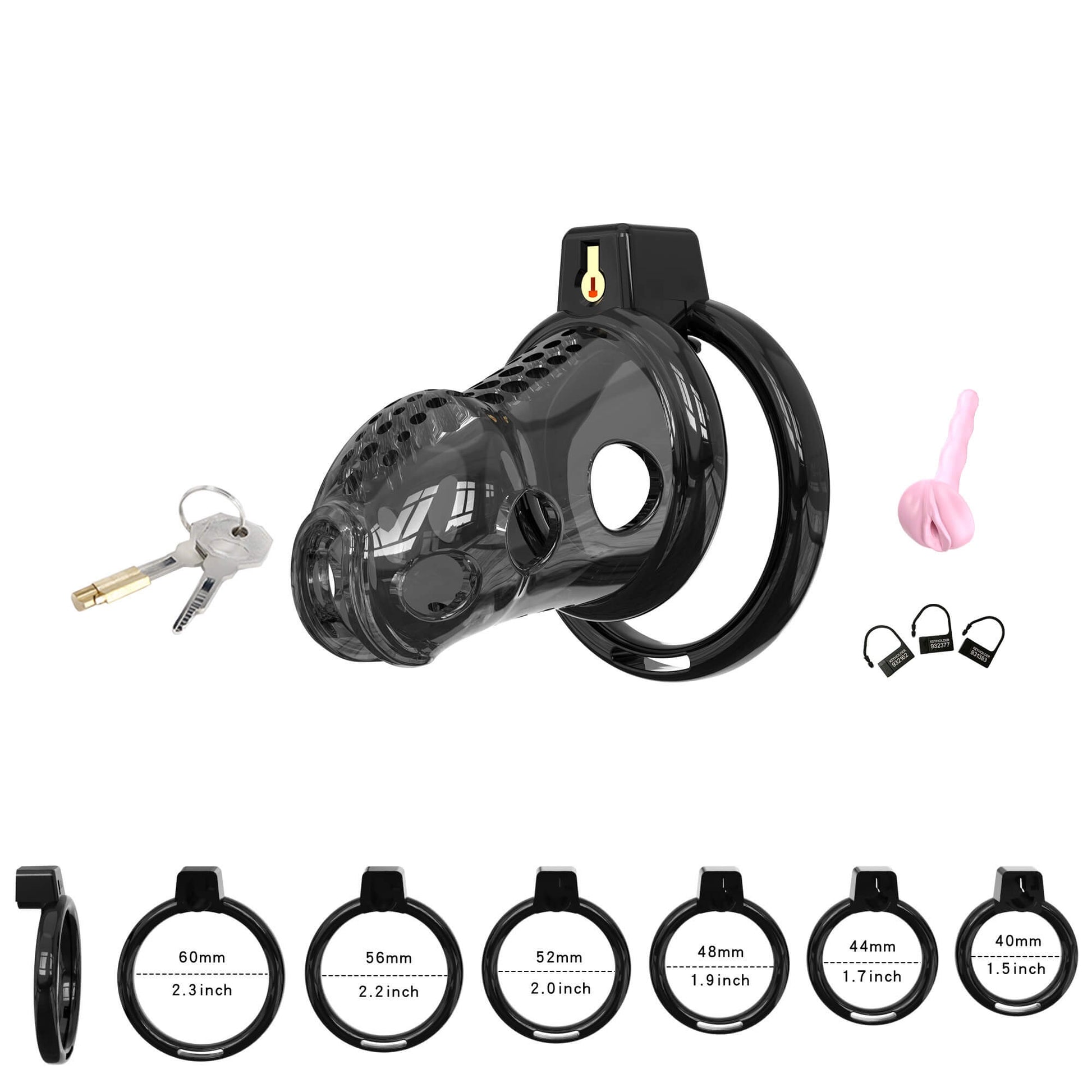 Soft Cage For Permanent Chastity Bondage-13